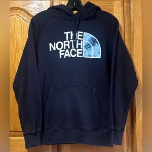 The North Face Women’s Navy Blue Hoodie Sweatshirt Medium